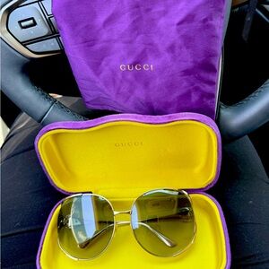 Gently used Gucci sunglasses.